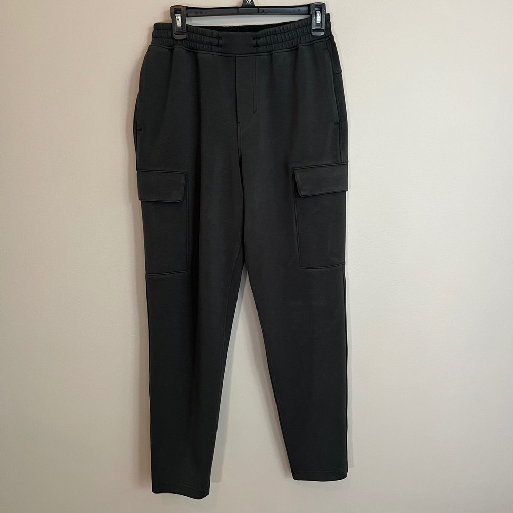 Lululemon Smooth Spacer Tapered Cargo Jogger Dark Gray Men Small Gym Casual